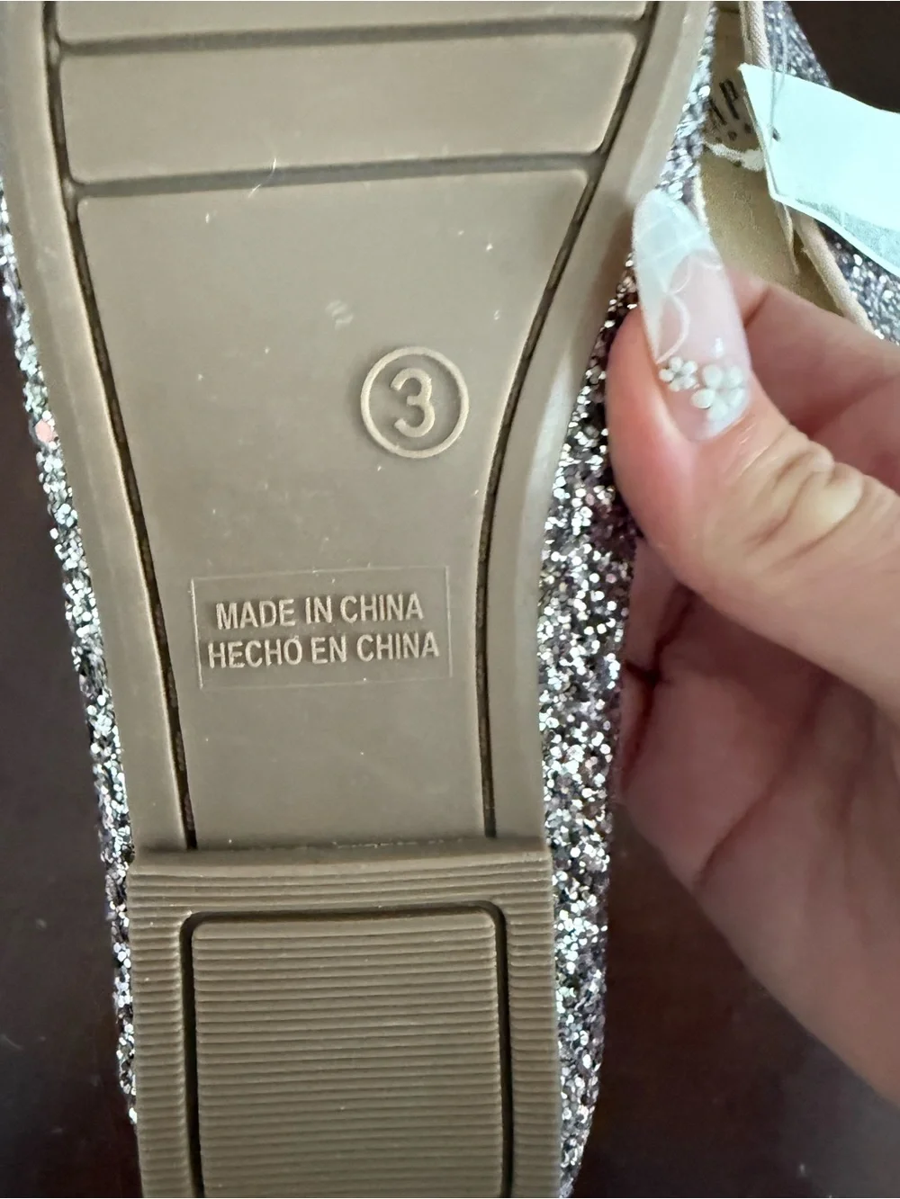 Gap glitter flats